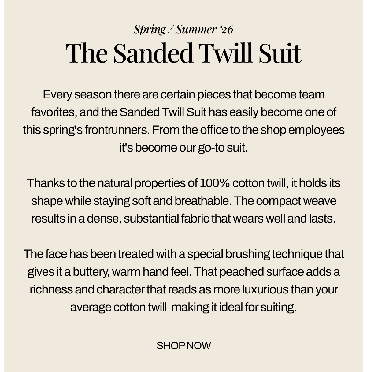 Sanded