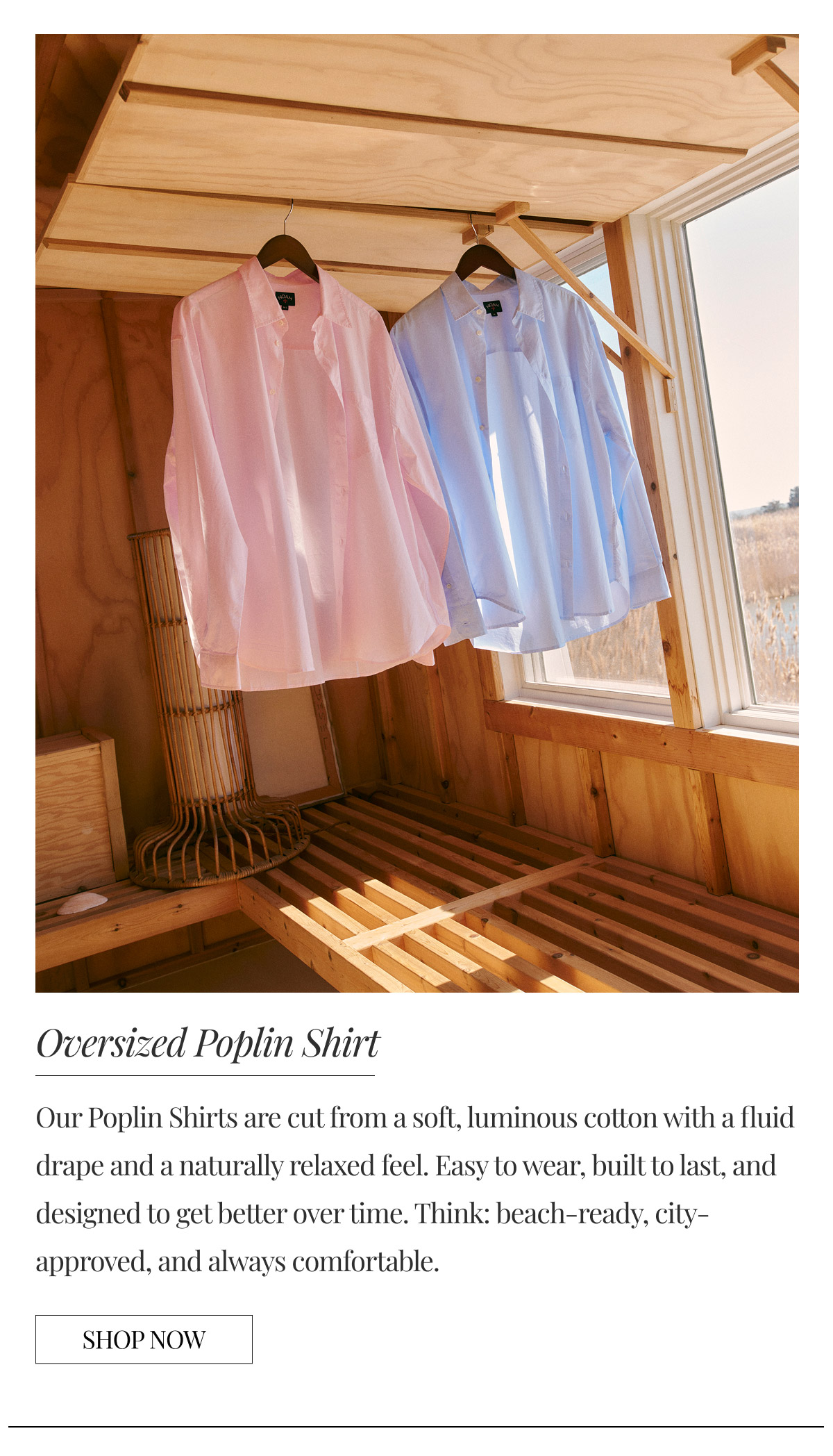 Poplin Shirt