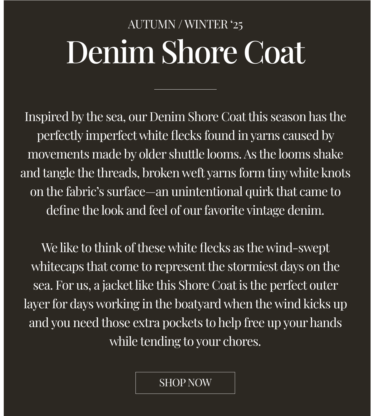 Shore Coat
