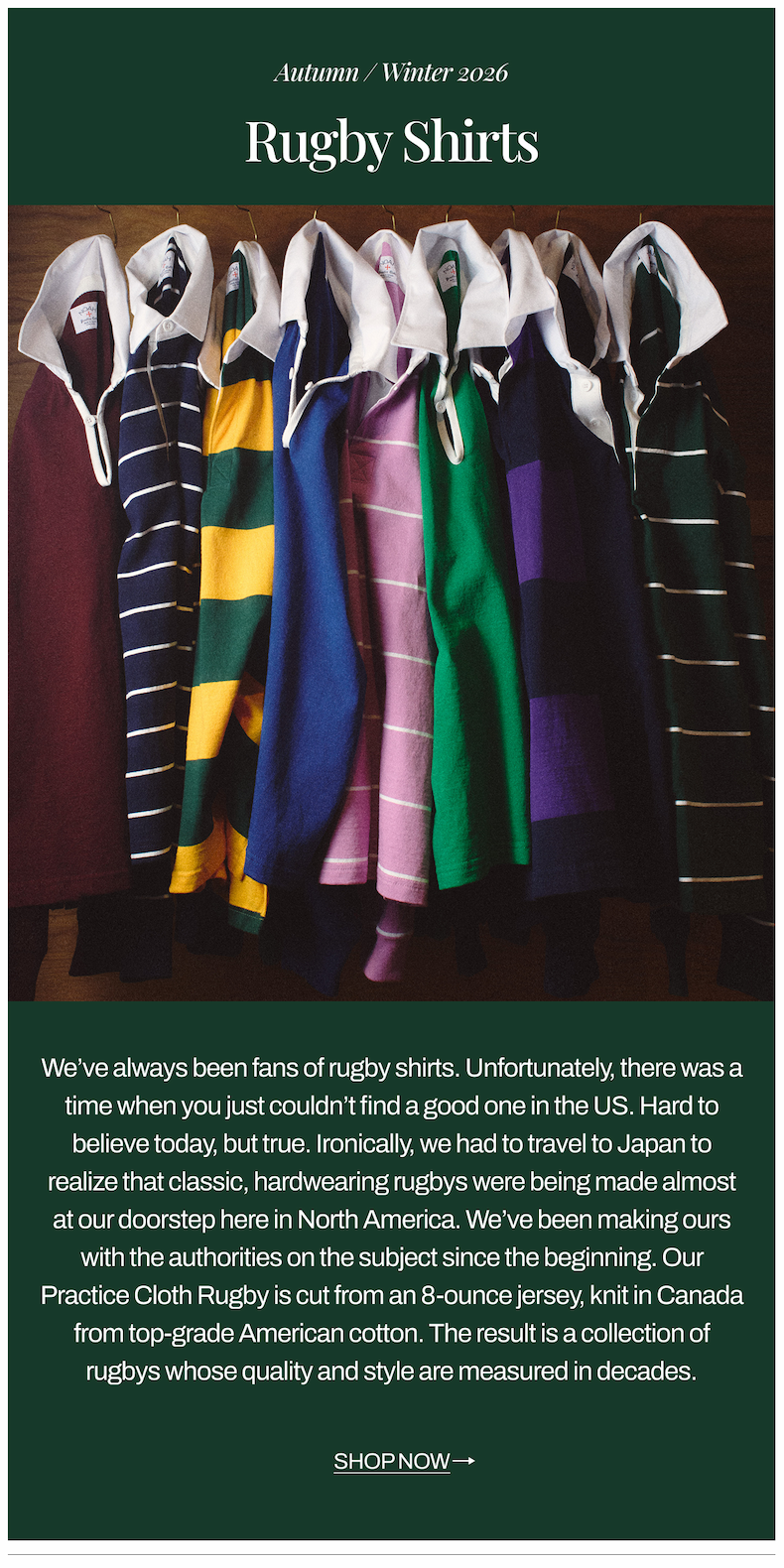 Rugby Shirts