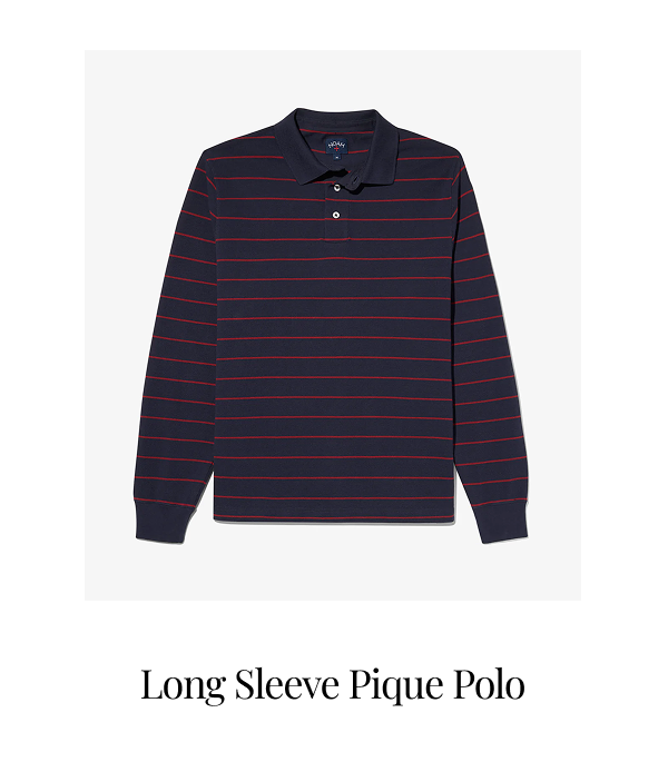 Long Sleeve Polo