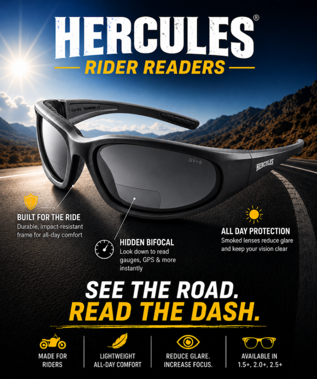 Hercules Rider Readers - bifocal riding sunglasses