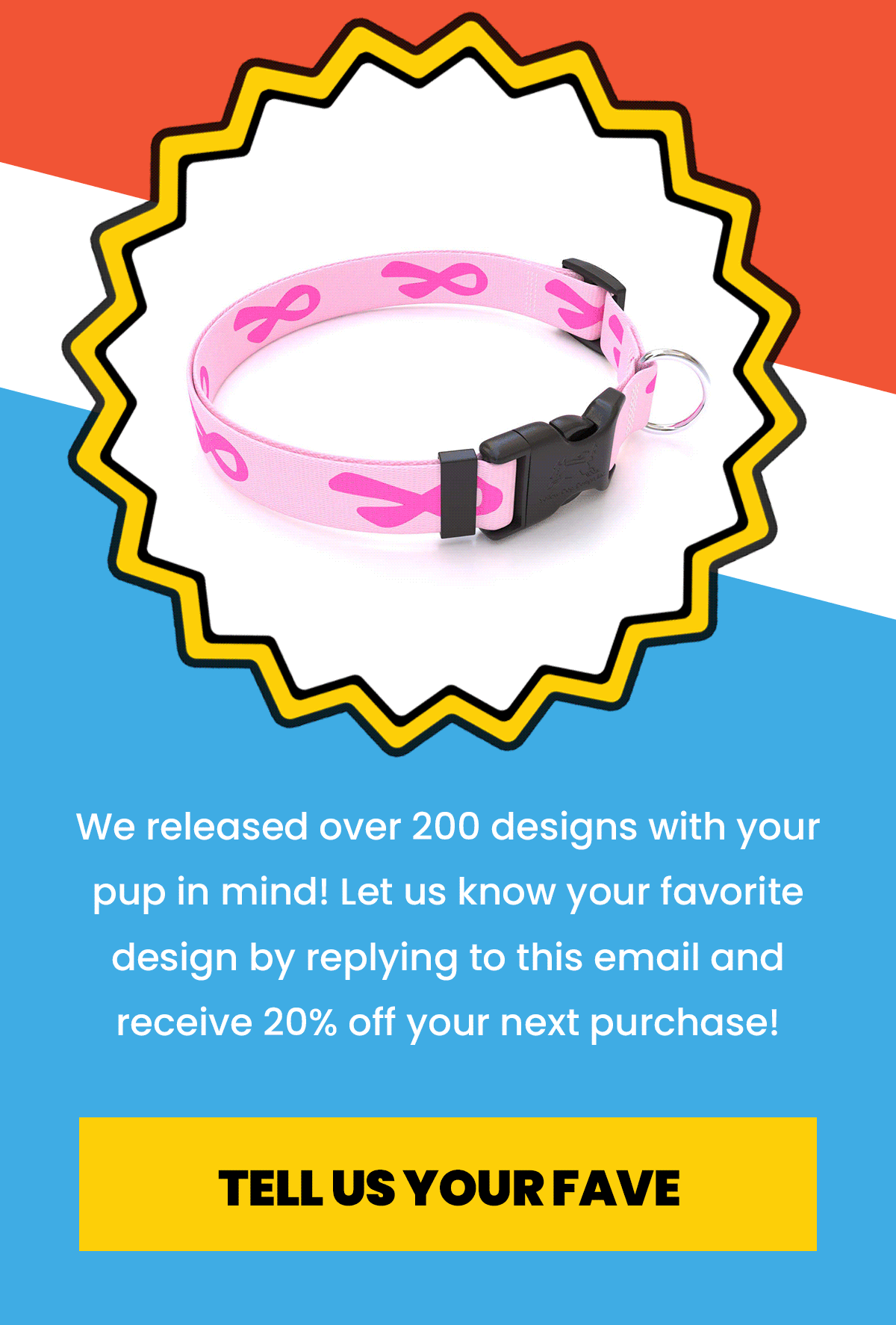 100+ NEW Patterns For Your Pup Hot Dog Collars