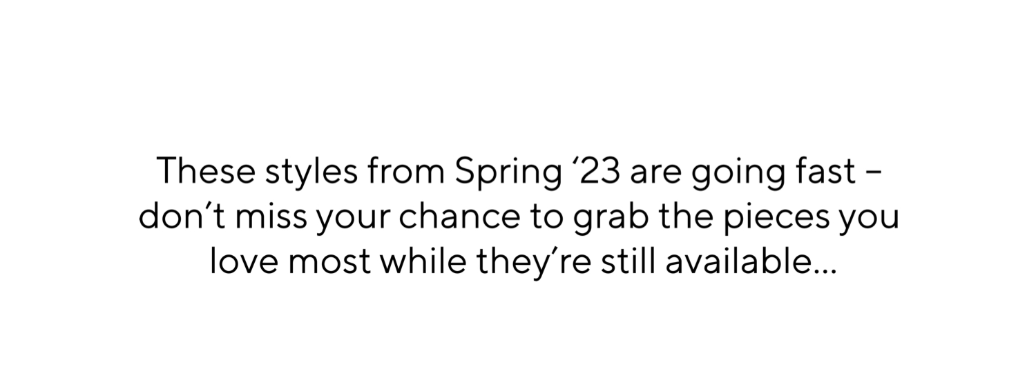 These Spring ‘23 pieces are selling out… Frankies Bikinis