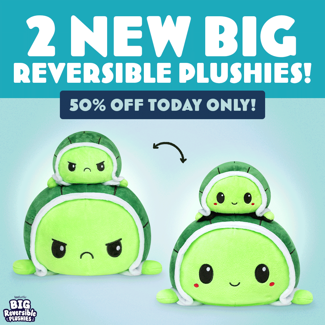 BIG fun with BIG plushies! TeeTurtle
