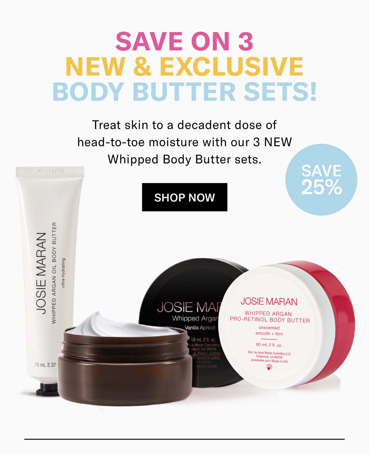 Open If You're a Body Butter Lover... Josie Maran Cosmetics