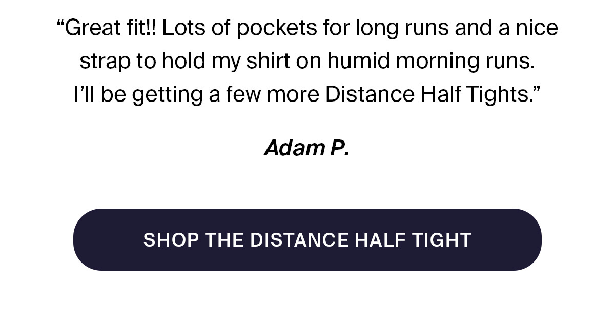 MEN'S DISTANCE HALF TIGHT | NAVY