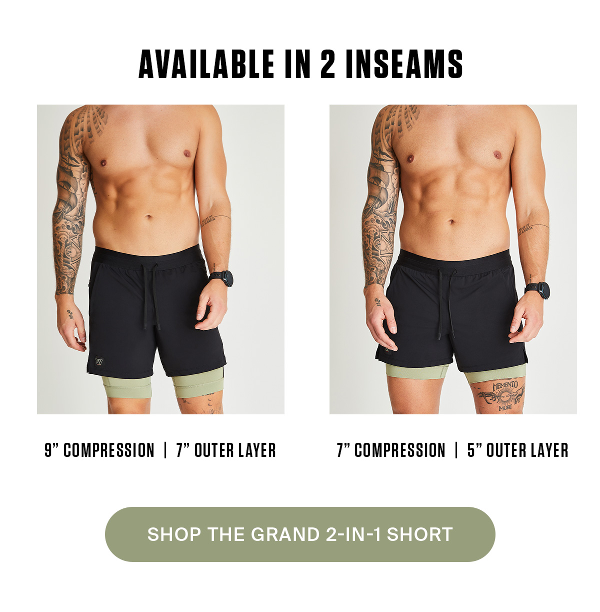SHOP THE GRAND 2-IN-1 | BLACK & CACTUS | SHOP NOW