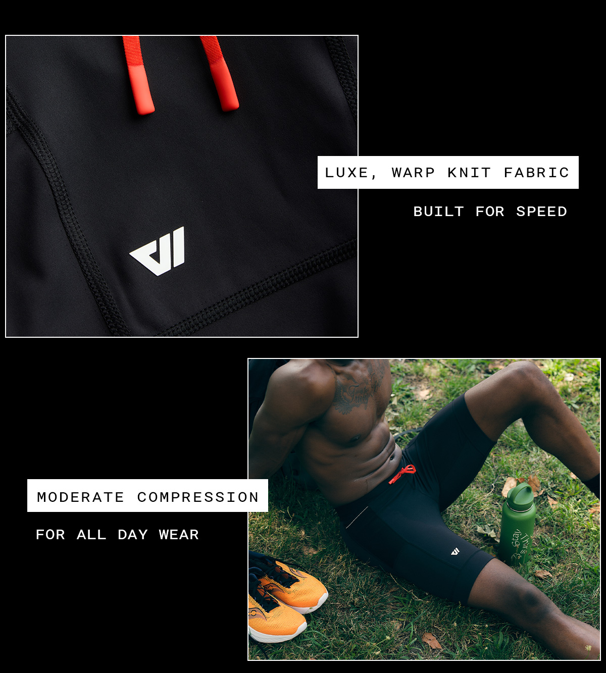 SPRINT HALF TIGHT | BLACK