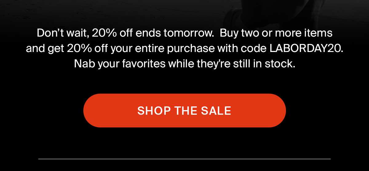 SAVE 20% ON 2+ ITEMS | SHOP NOW