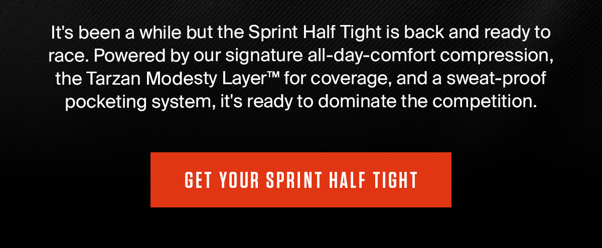 SPRINT HALF TIGHT | BLACK