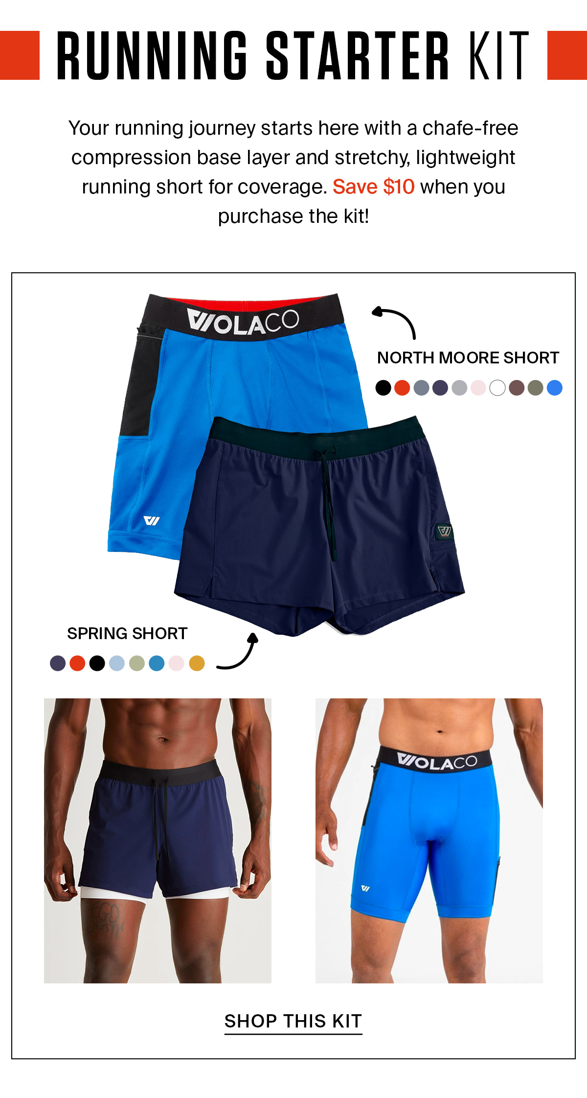 RUNNING STARTER KIT | SHOP NOW