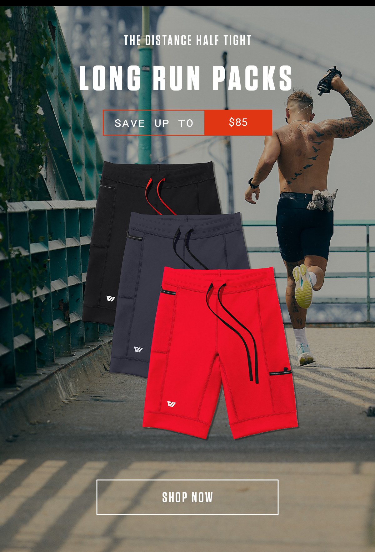 LONG RUN PACKS | DISTANCE HALF TIGHT