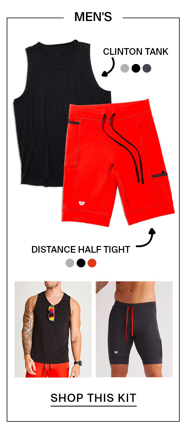 MEN'S RACE DAY KITS | SHOP NOW