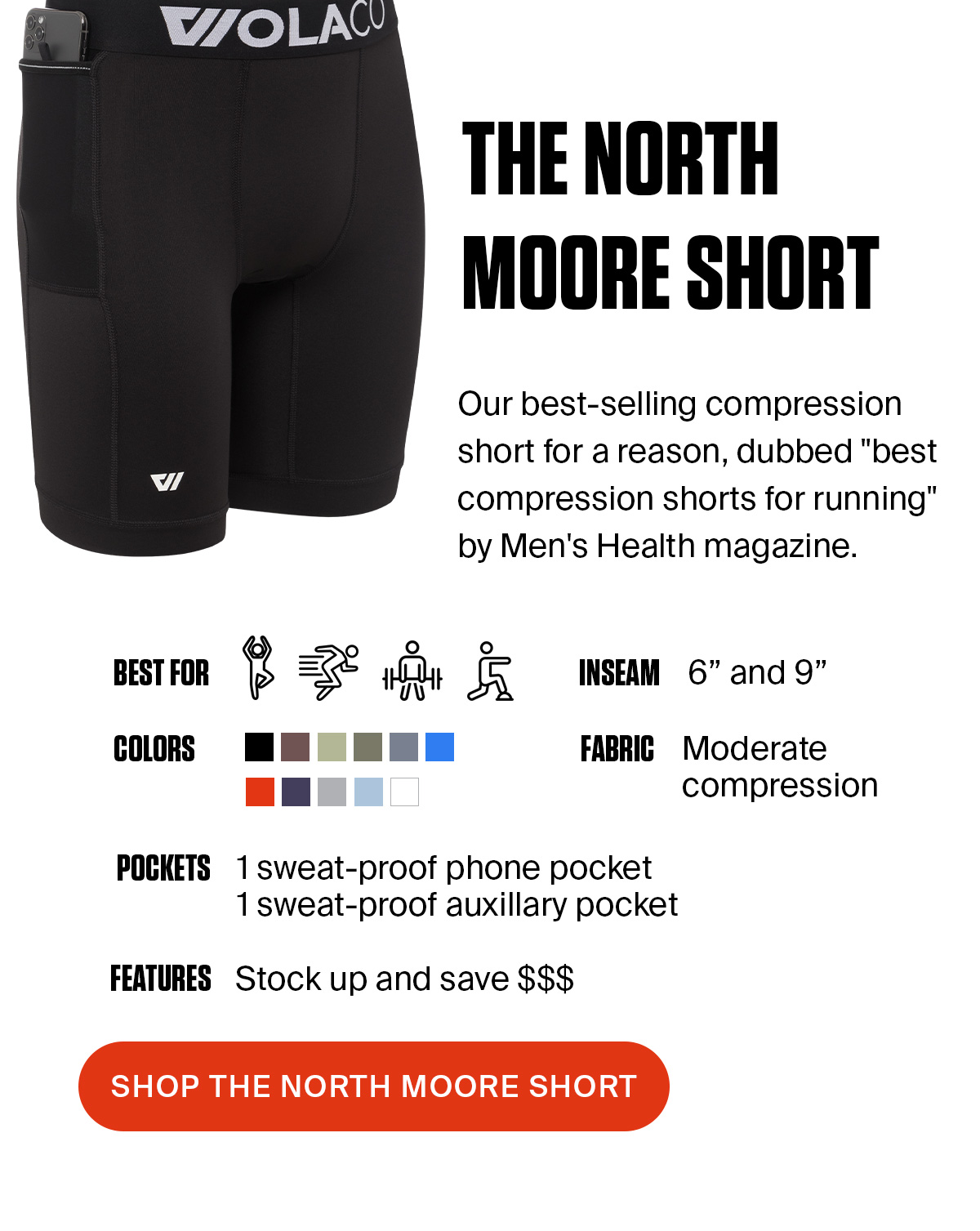 The North Moore Short | SHOP NOW