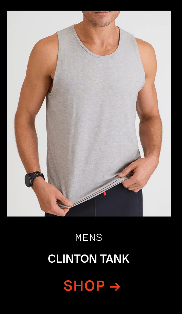 MEN'S CLINTON TANK | SHOP NOW