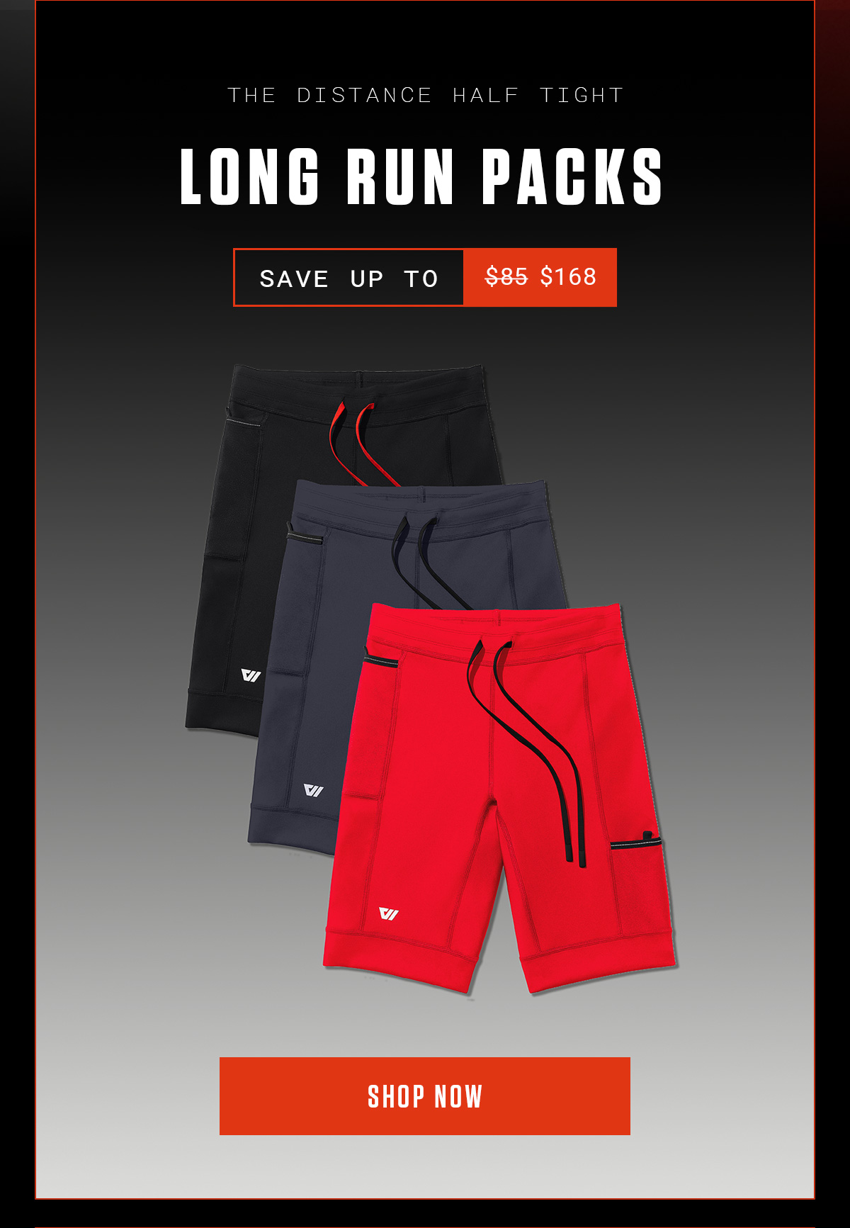 DISTANCE HALF TIGHT PACKS | SAVE NOW