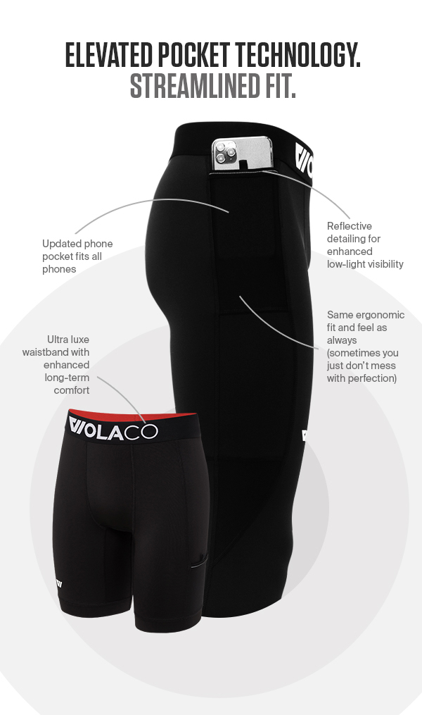 Elevated Pocket Technology. Streamlined Fit.