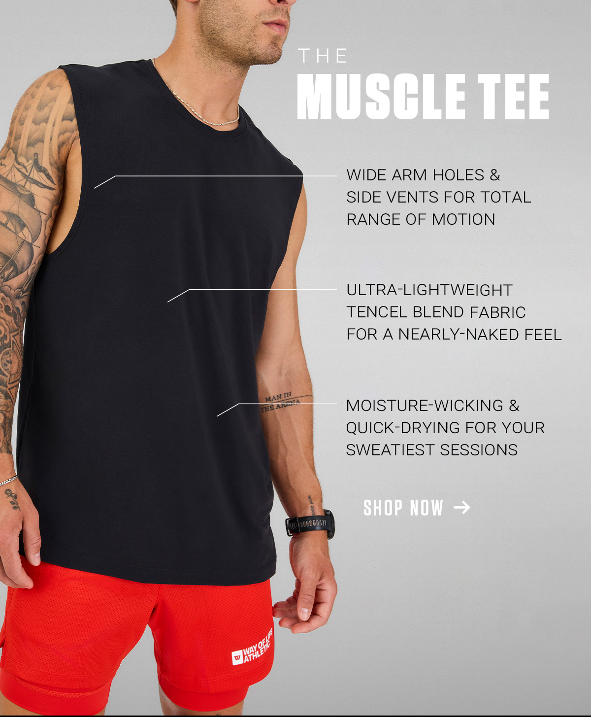 GET YOUR MUSCLE TEE