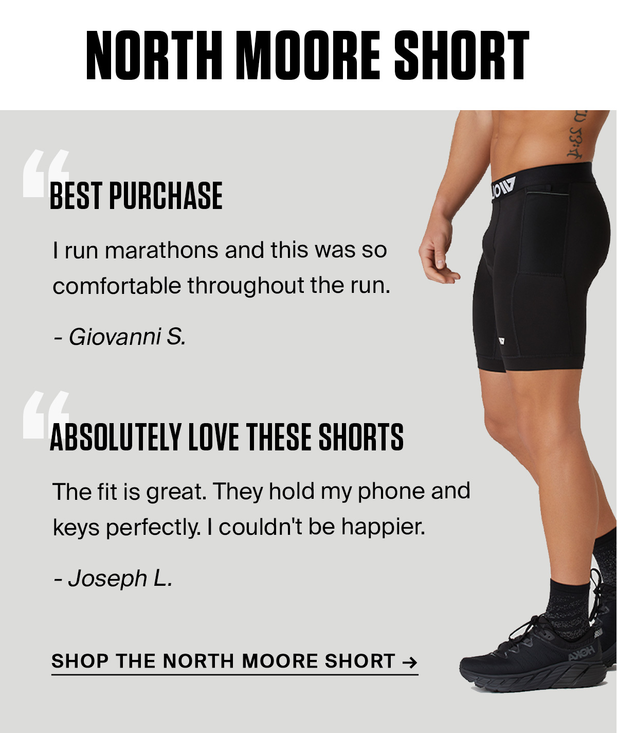 NORTH MOORE SHORT | SHOP NOW