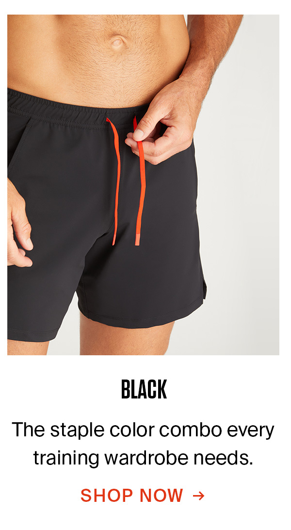 THE WARREN SHORT WITH LINER | BLACK