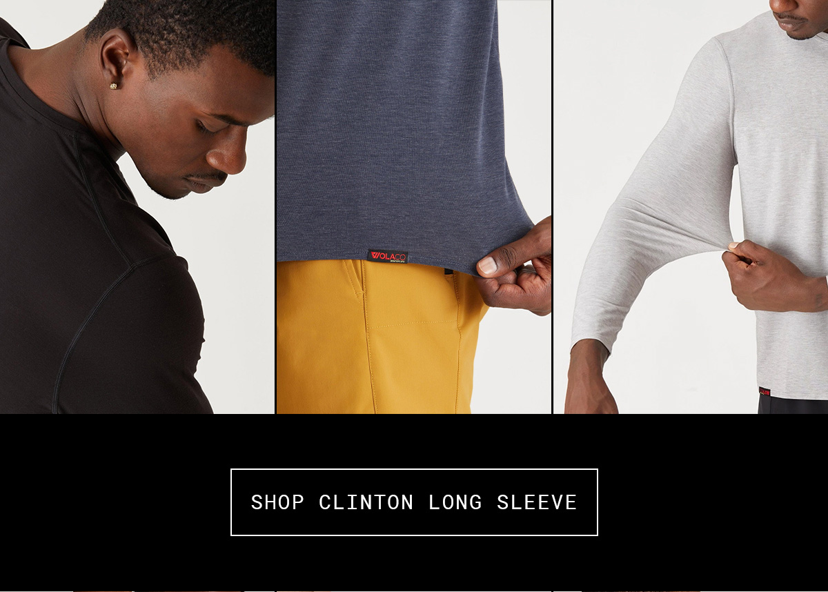 CLINTON LONG SLEEVE | SHOP NOW CLINTON LONG SLEEVE | SHOP NOW