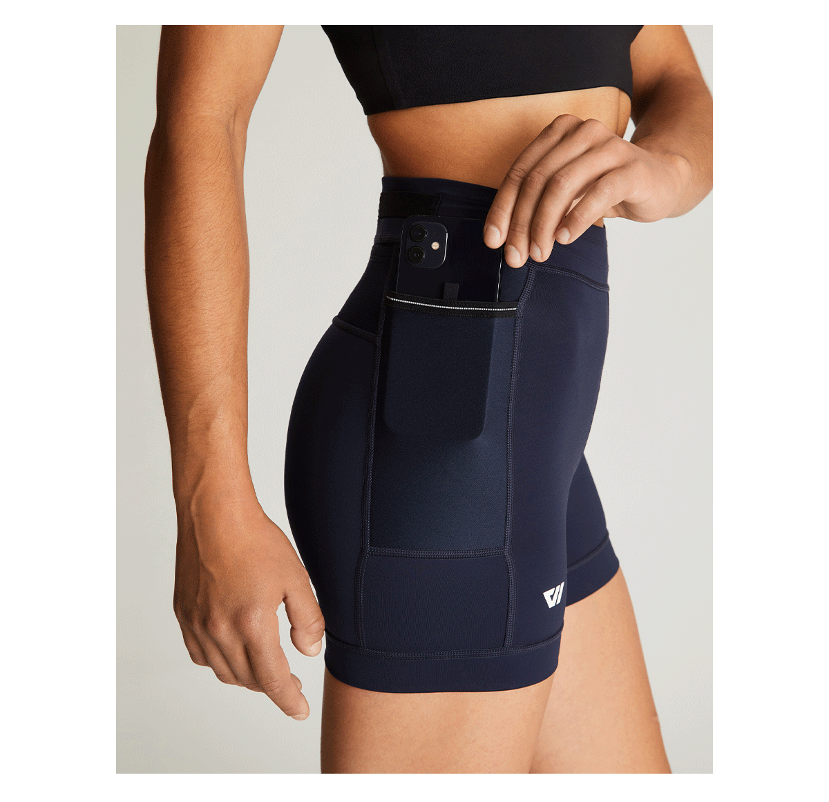 WOMEN'S DISTANCE HALF TIGHT | NAVY