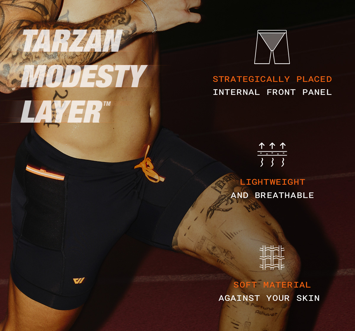 MEN'S HALF TIGHTS | SHOP NOW