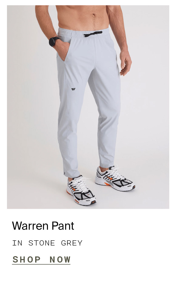 STONE GREY | WARREN PANT