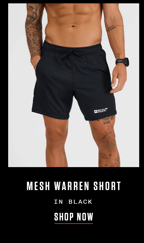 NEW | MESH WARREN SHORT