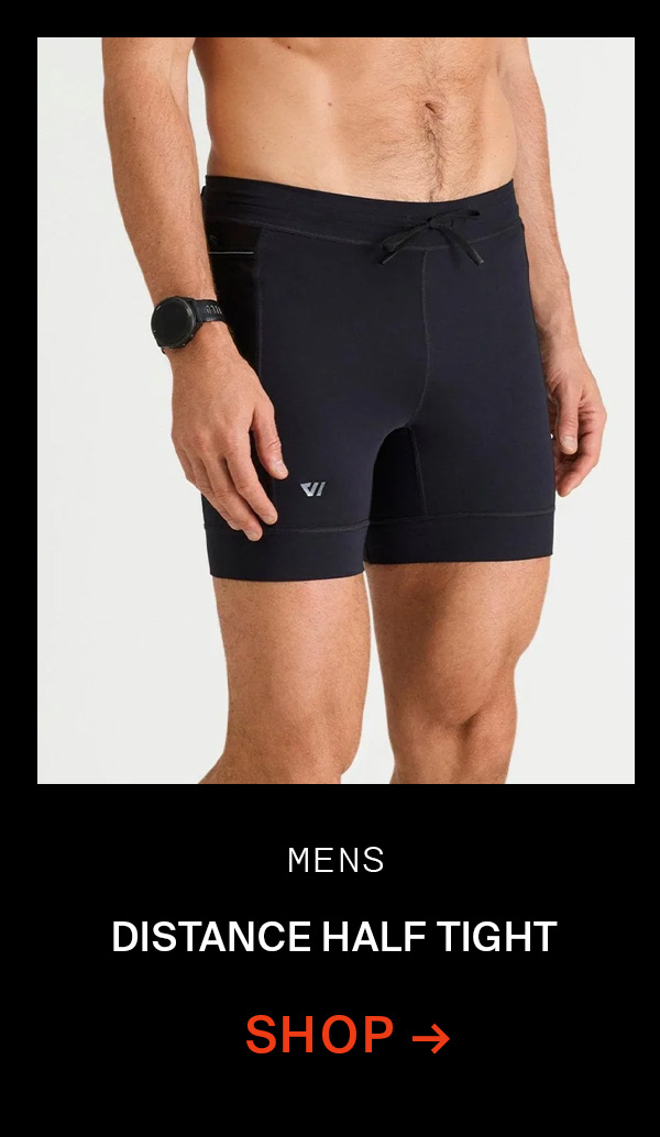 MEN'S DISTANCE HALF TIGHT | SHOP NOW