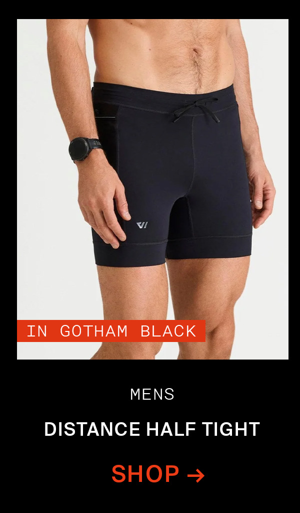 MEN'S DISTANCE HALF TIGHT | SHOP NOW