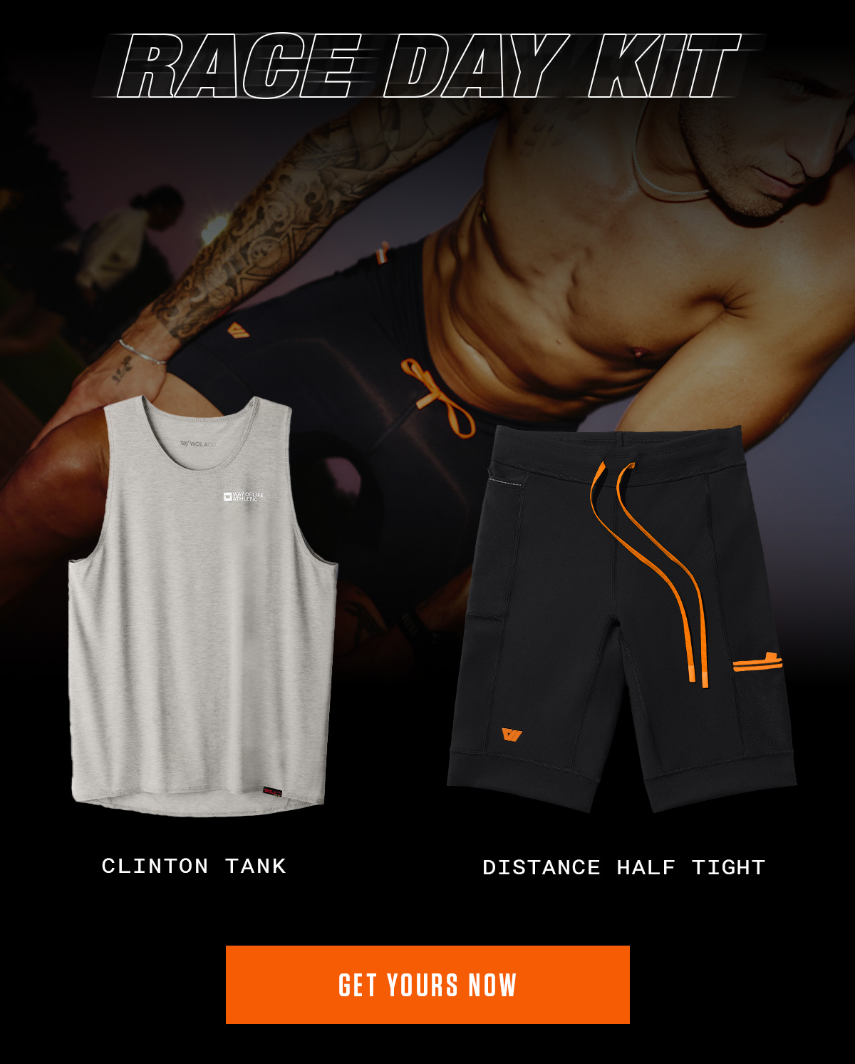 RACE DAY KIT | SAVE 15% NOW RACE DAY KIT | SAVE 15% NOW