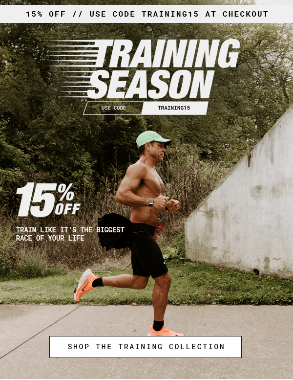 MARATHON TRAINING GEAR | SHOP NOW