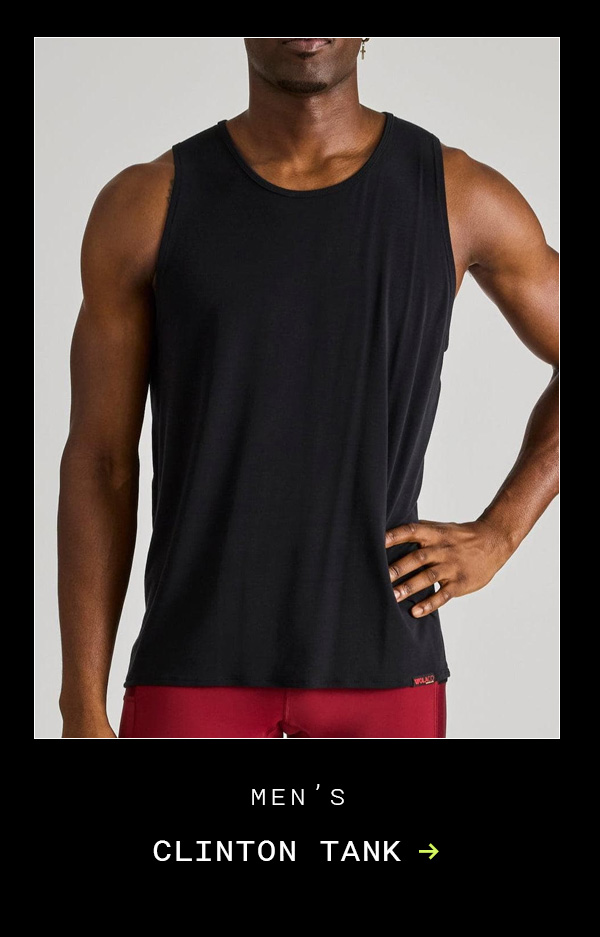 MENS CLINTON TANK | SHOP NOW