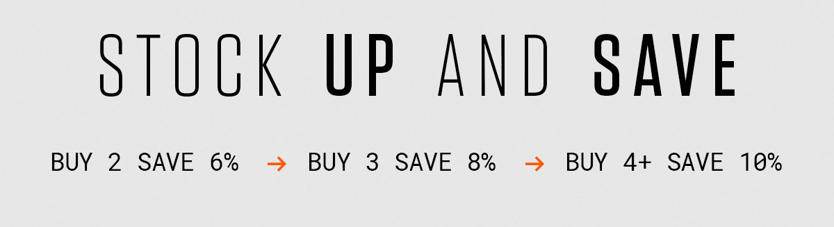 STOCK UP AND SAVE
