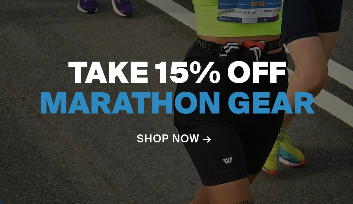 15% OFF MARATHON GEAR | SHOP NOW