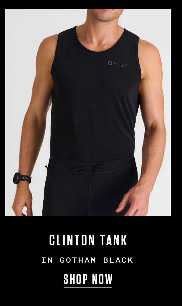 CLINTON TANK | GOTHAM BLACK