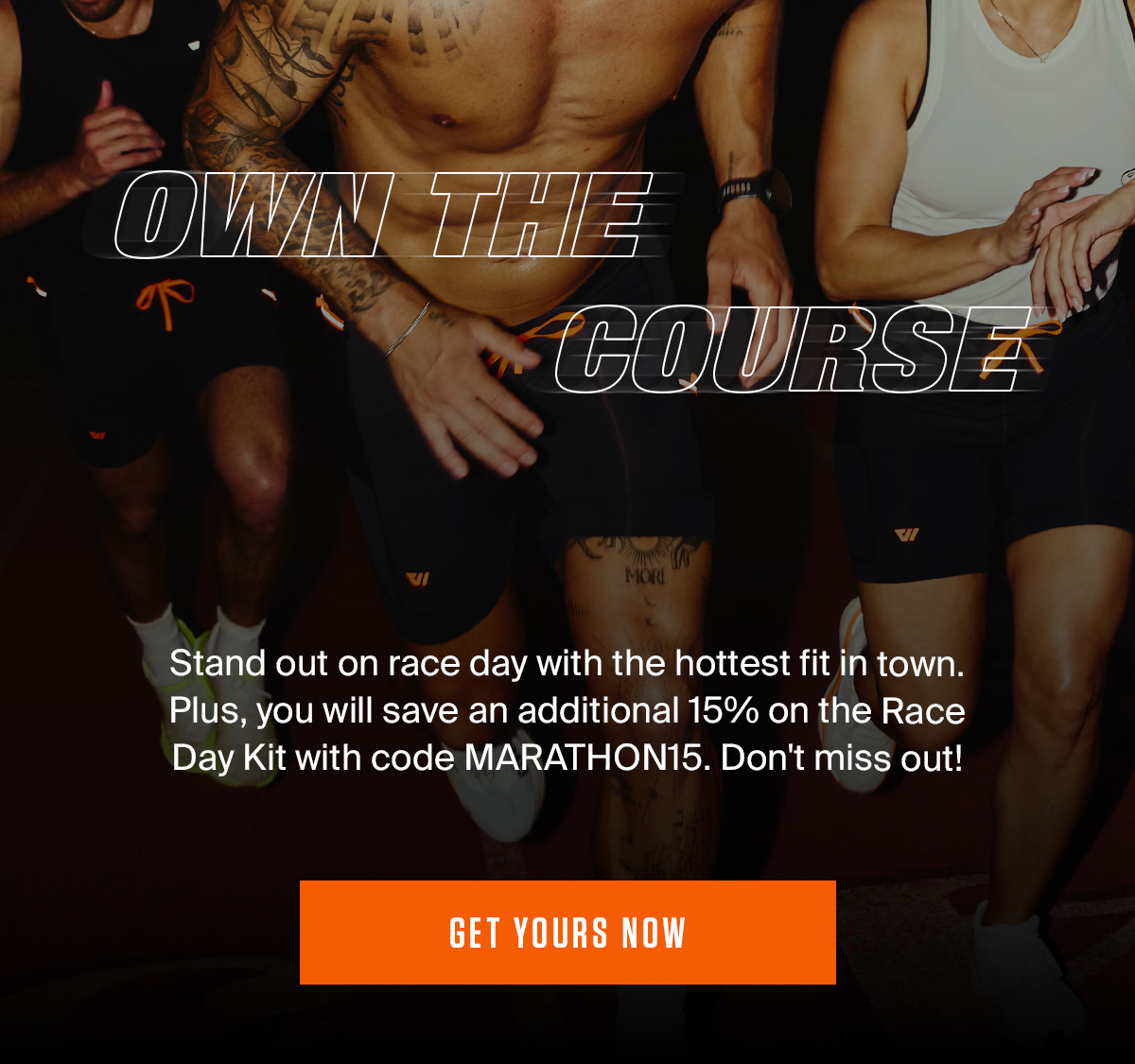 RACE DAY KIT | SAVE 15% NOW RACE DAY KIT | SAVE 15% NOW