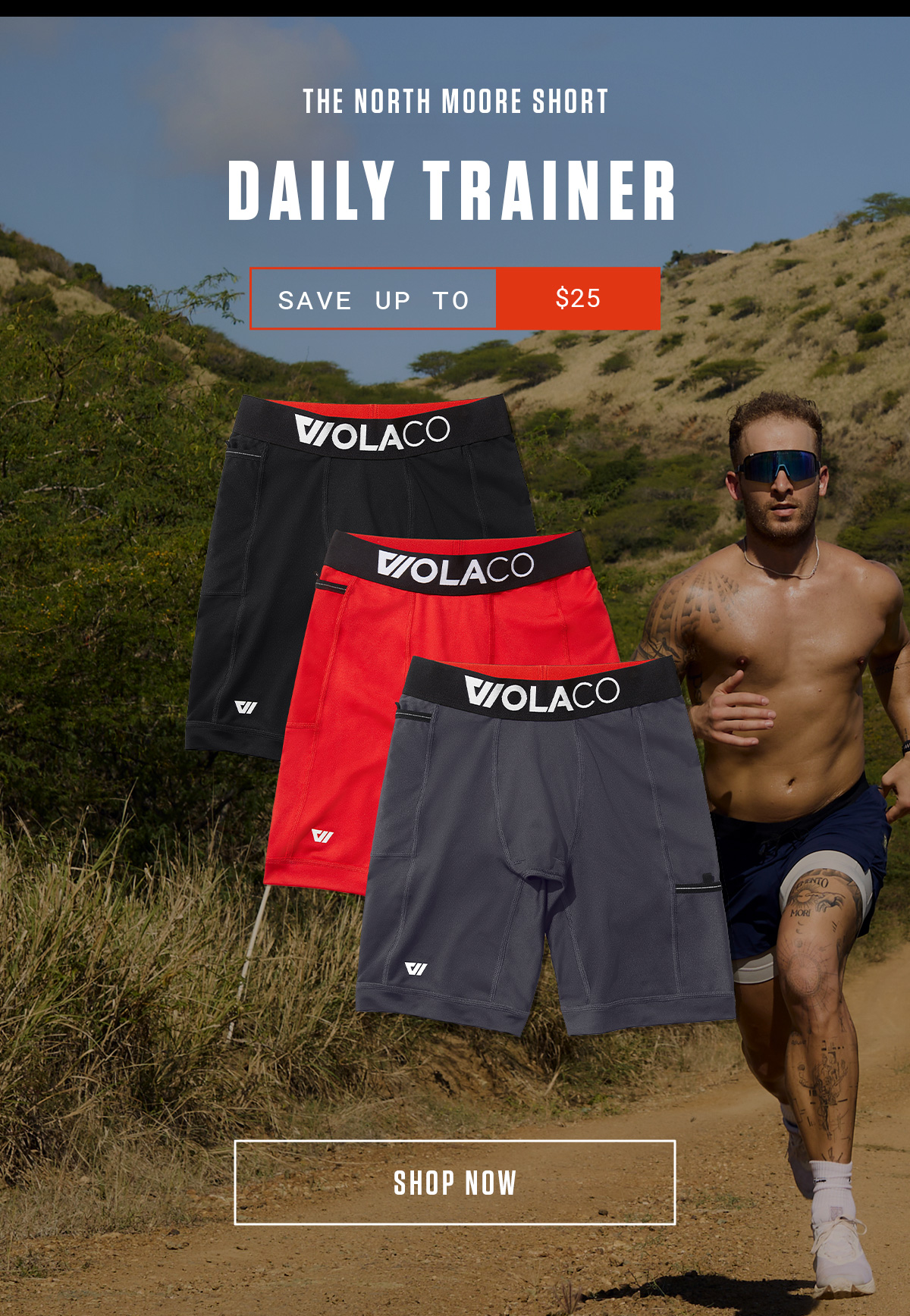DAILY TRAINER | NORTH MOORE SHORT 
