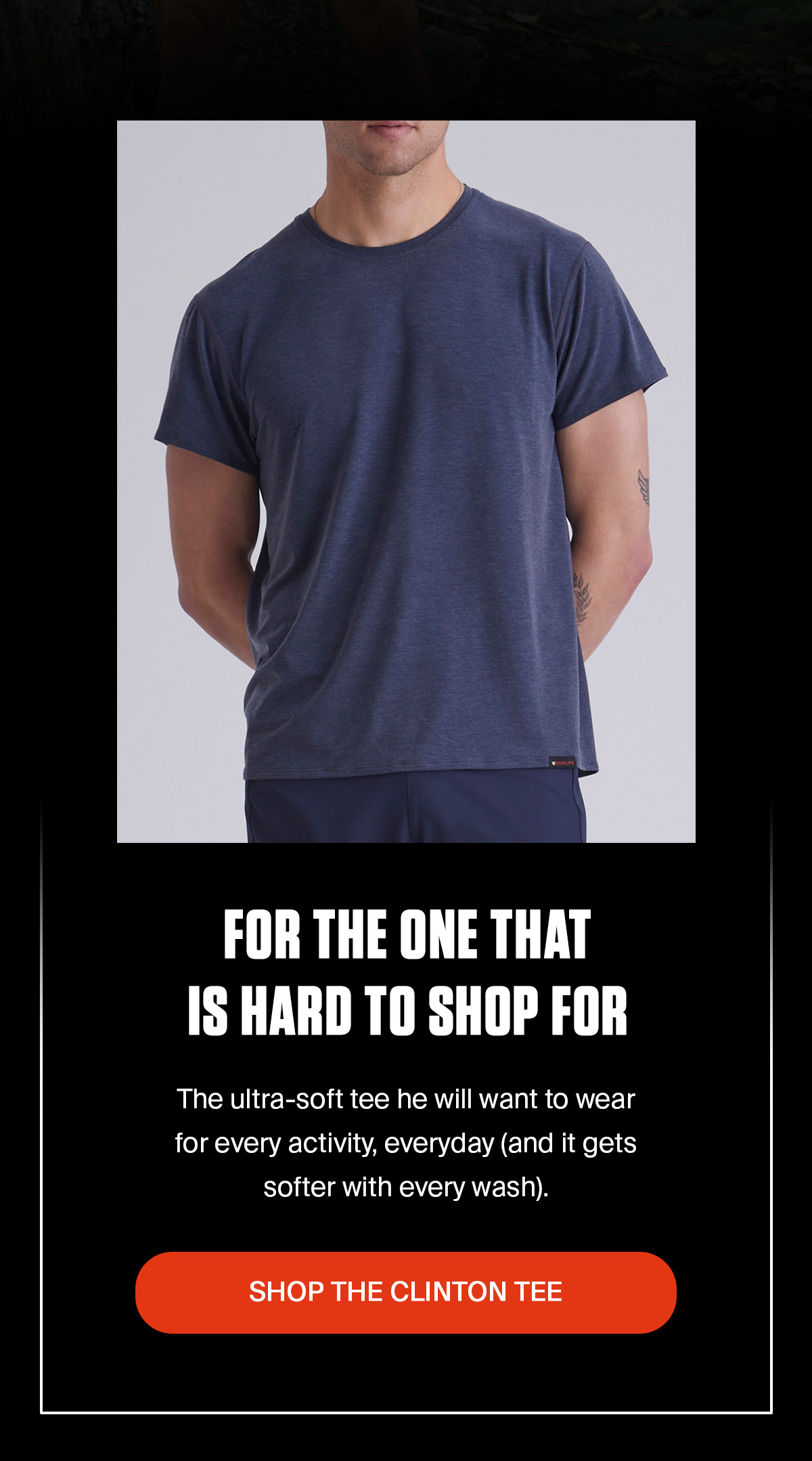 THE CLINTON TEE | SHOP NOW