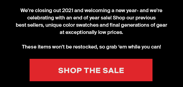 End of Year Sale