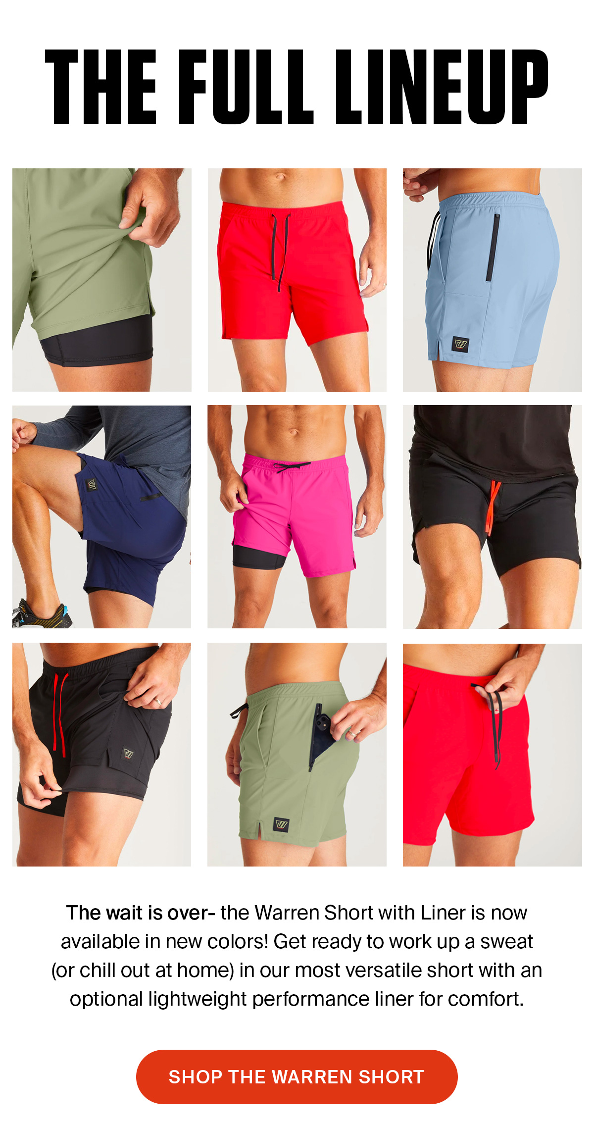 THE WARREN SHORT WITH LINER | SHOP NOW