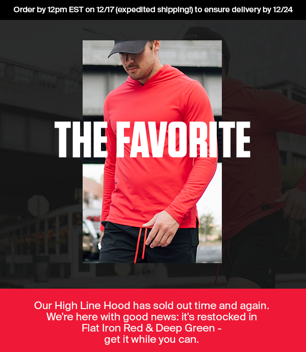 Restock of the favorite High Line Hood