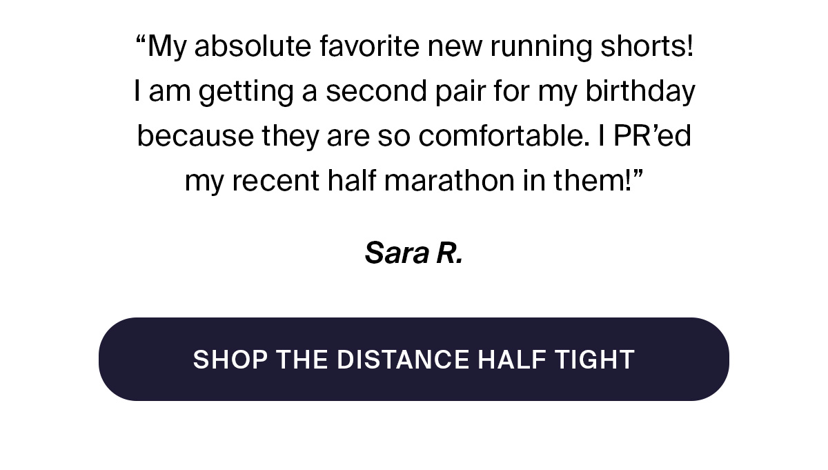 WOMEN'S DISTANCE HALF TIGHT | NAVY