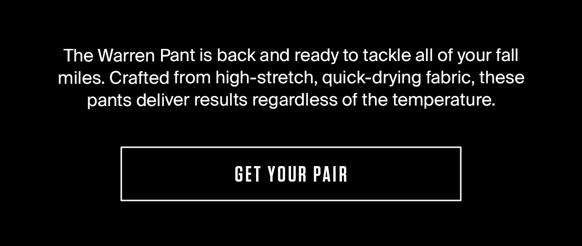 NEW ARRIVAL | WARREN PANT