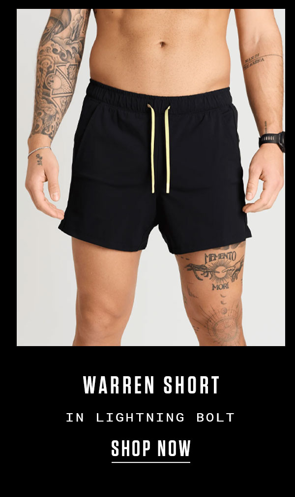 WARREN SHORT | LIGHTNING BOLT