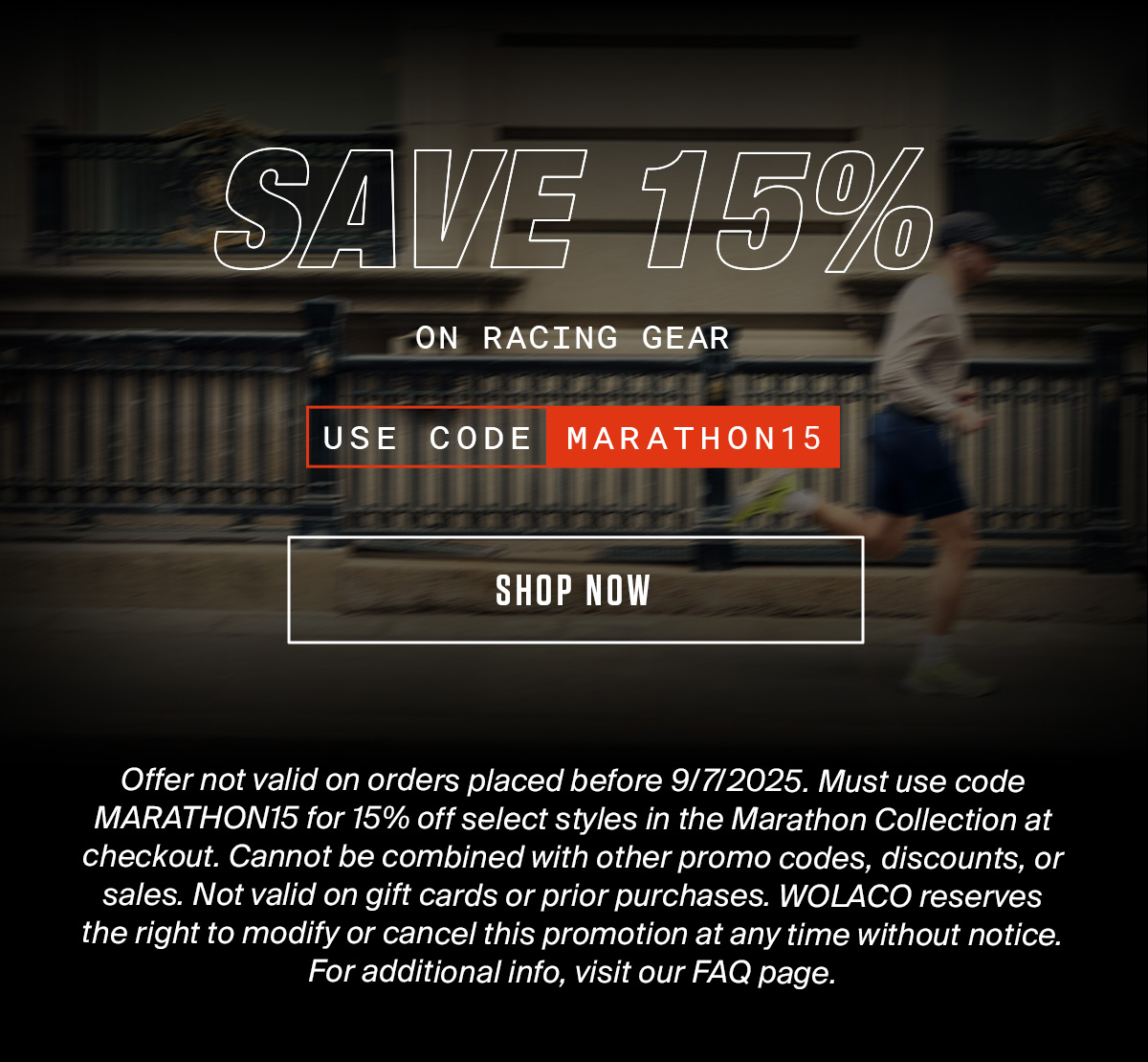MARATHON-APPROVED GEAR