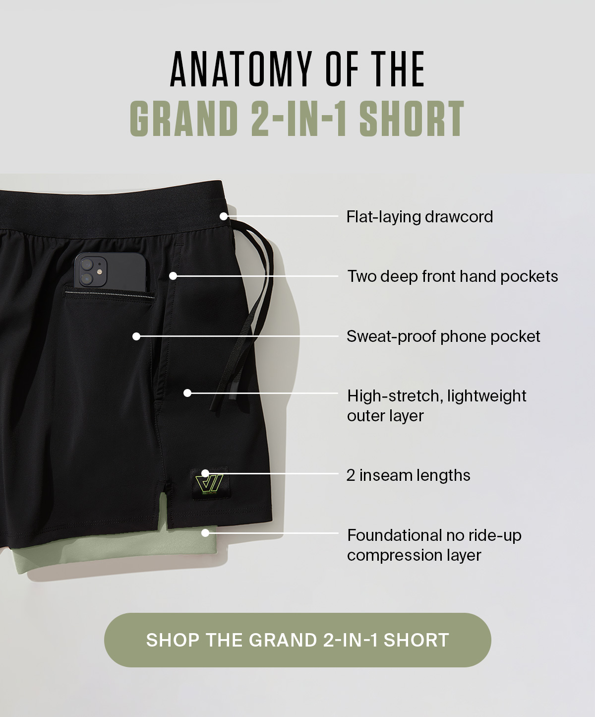 SHOP THE GRAND 2-IN-1 | BLACK & CACTUS