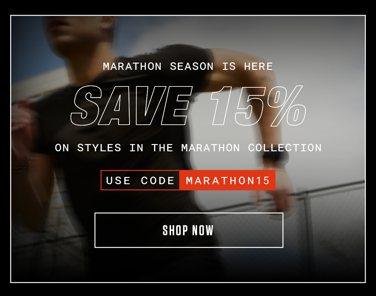 MARATHON GEAR | SAVE 15%